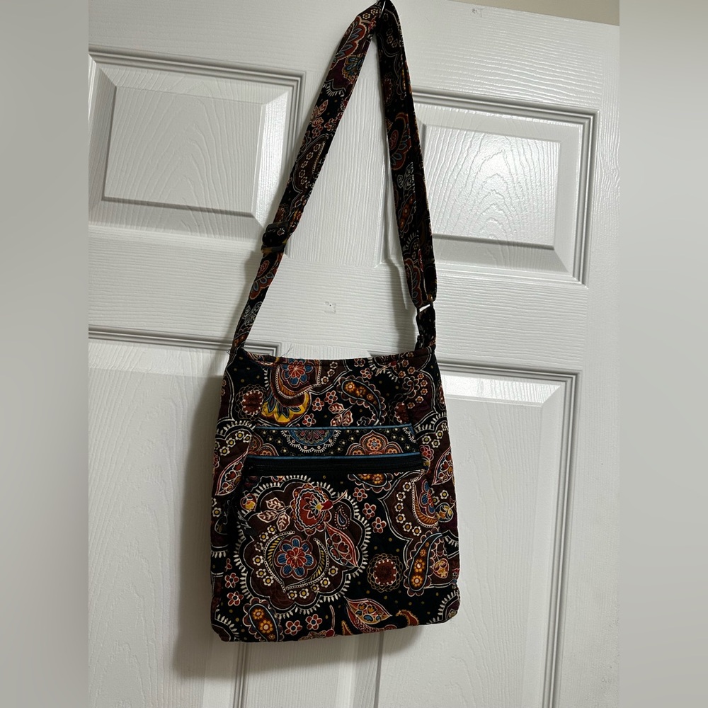 Brown Vera Bradley shoulder bag